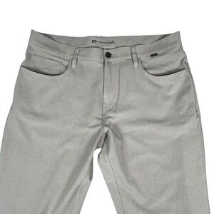 Travis‎ Mathew Open To Close Mens 36 Golf Pants Performance Stretch Khaki Tan